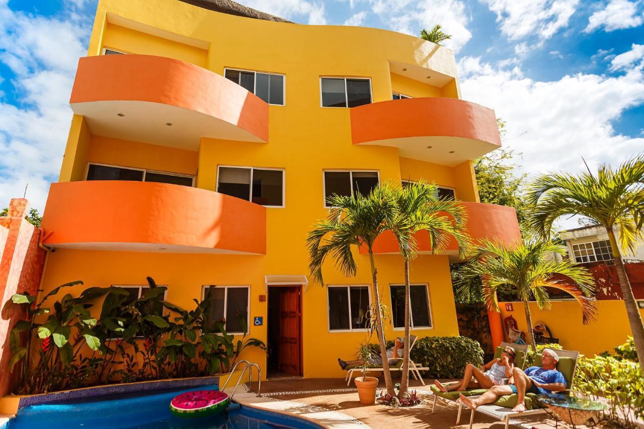 Kaam Accommodations Puerto Morelos Eksteriør billede