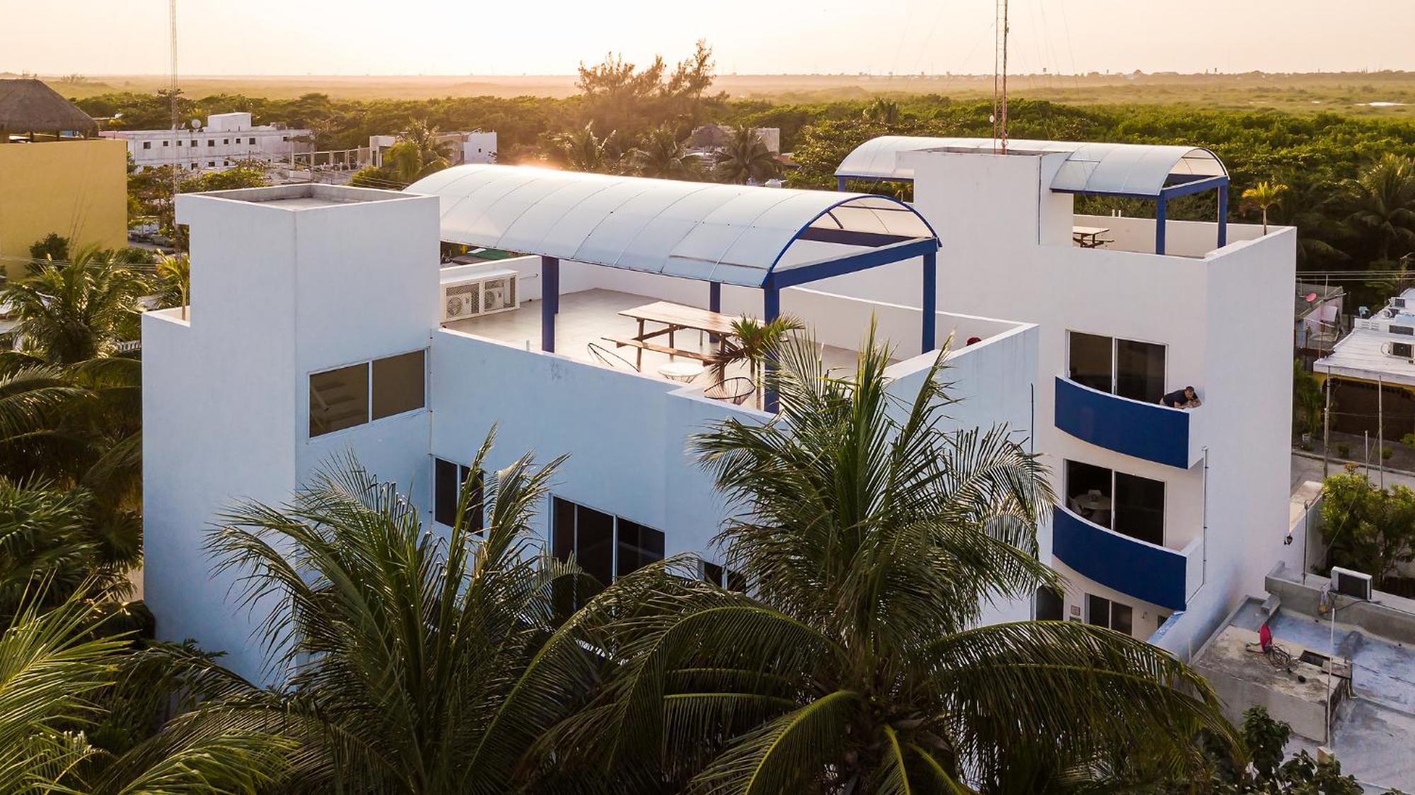 Kaam Accommodations Puerto Morelos Eksteriør billede