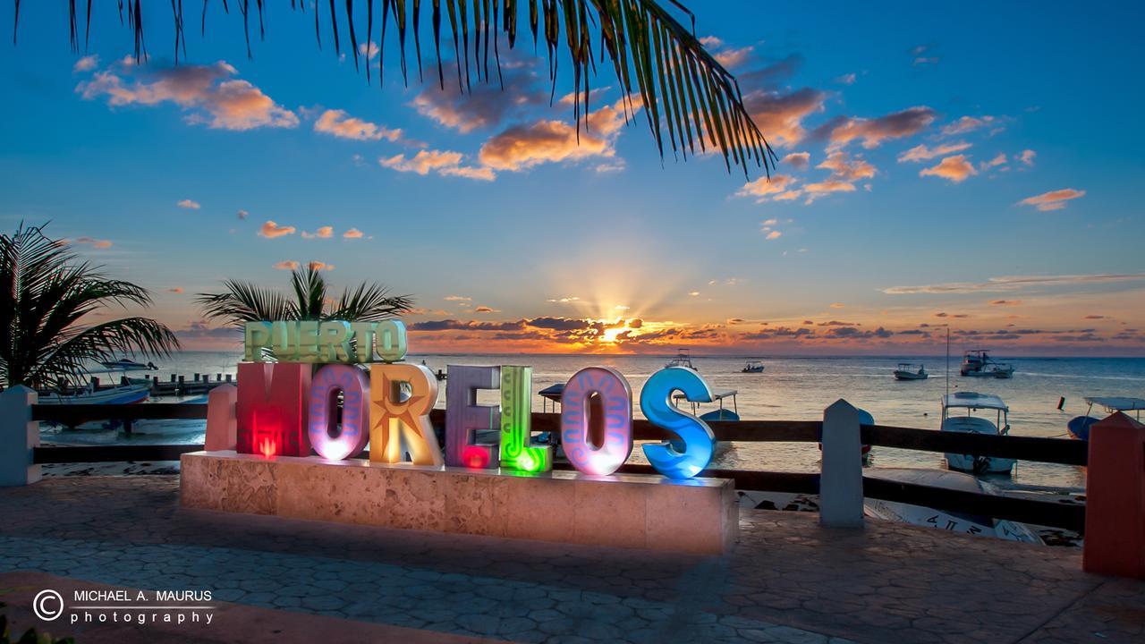 Kaam Accommodations Puerto Morelos Eksteriør billede