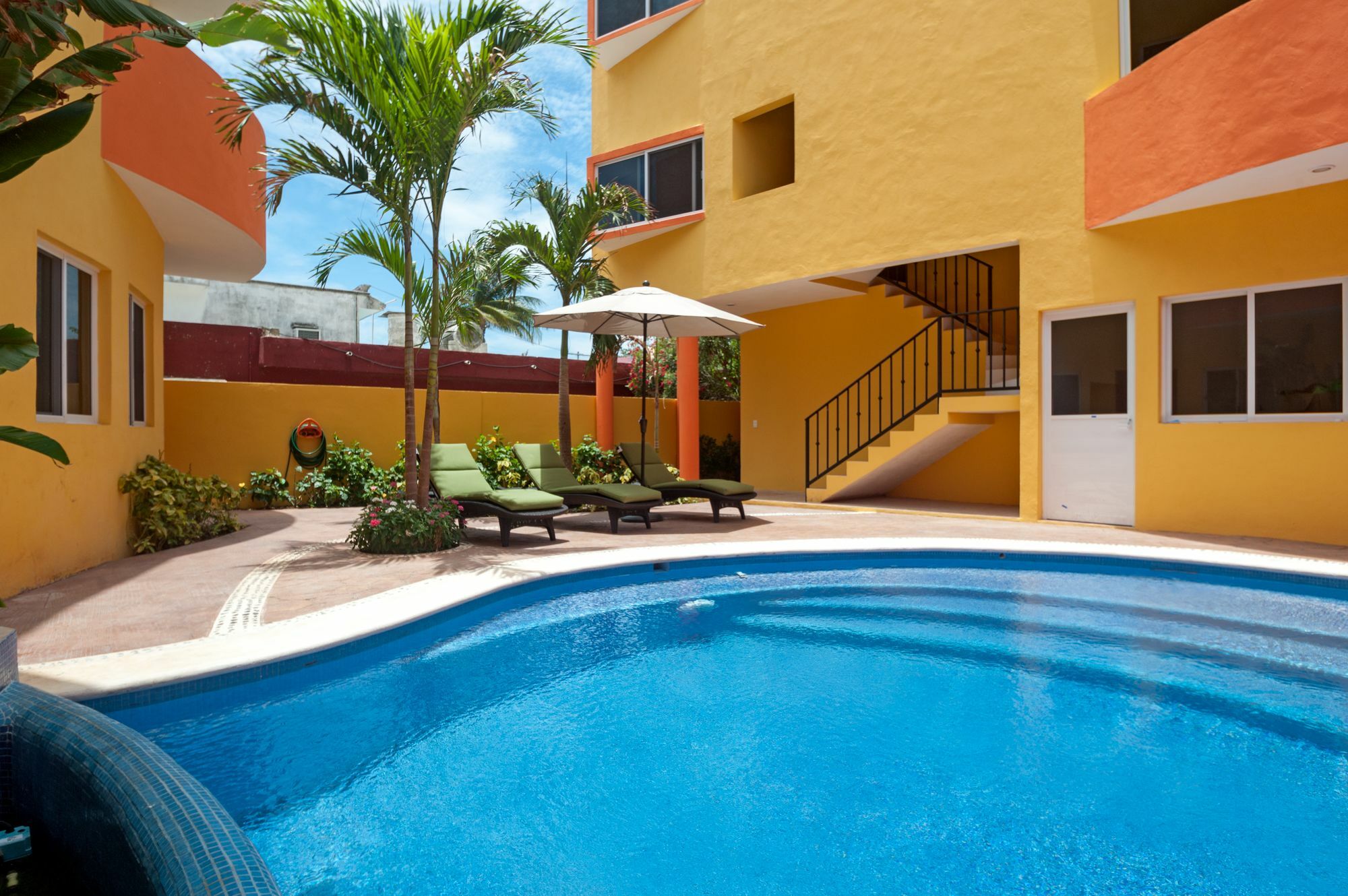 Kaam Accommodations Puerto Morelos Eksteriør billede
